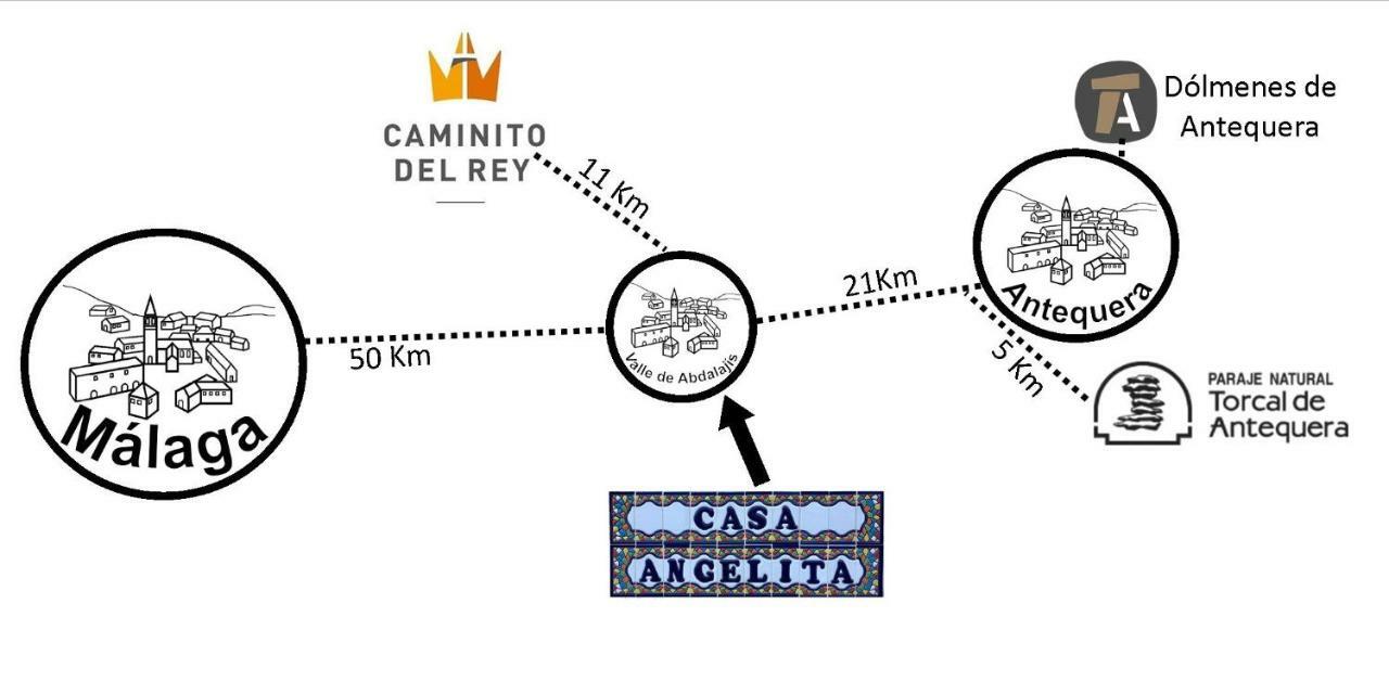 Casa Angelita Caminito Del Rey, Duplex Con Terraza En El Centro De Andalucia * Valle de Abdalagis